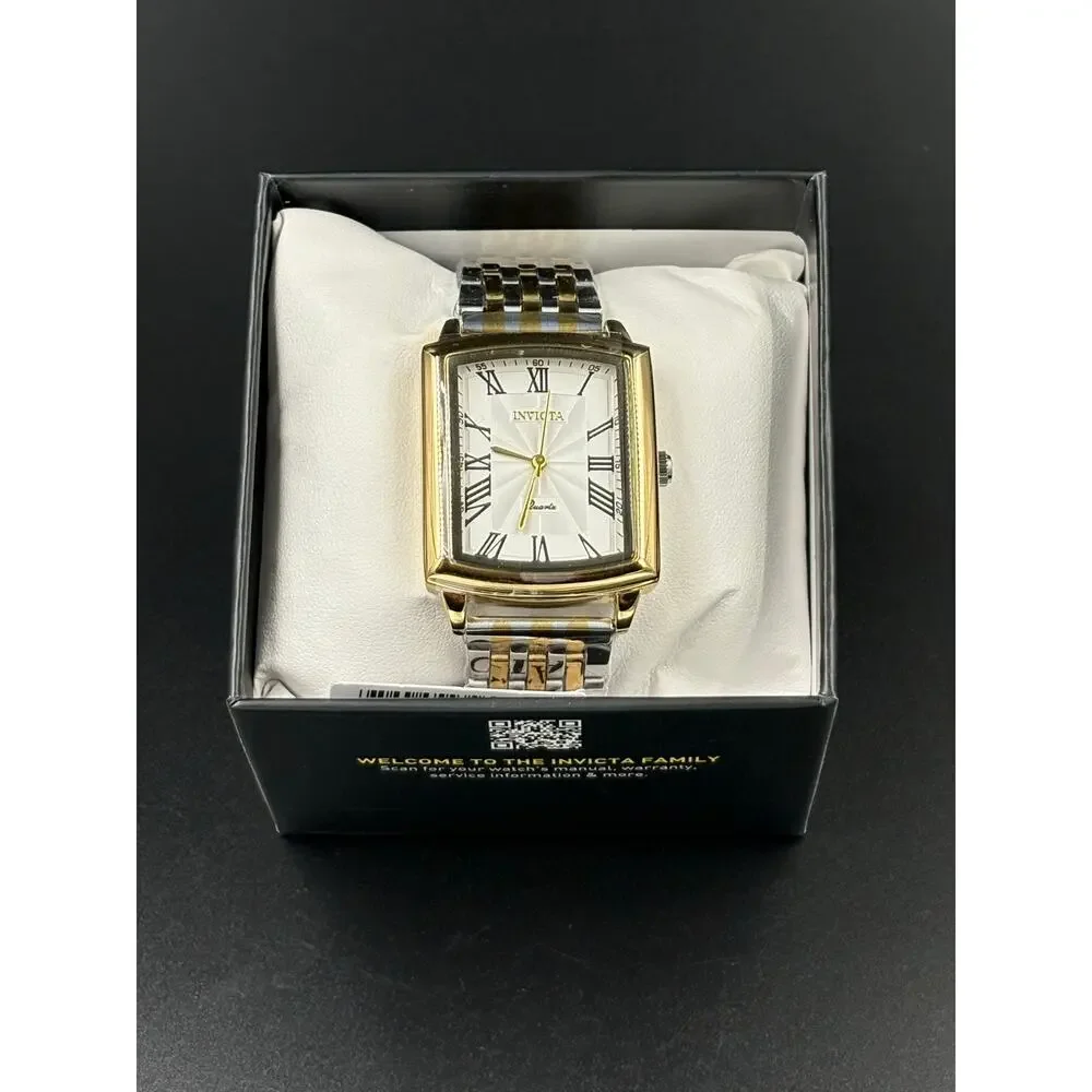 Invicta Celestial Draco Men’s Watch 32mm Gold and Steel Band New in Box